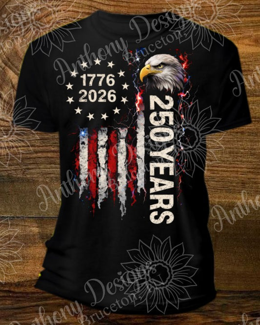 USA 250 Years 1776 2026 America shirt