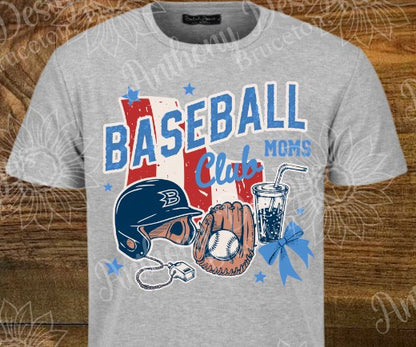 Baseball Moms Club shirt