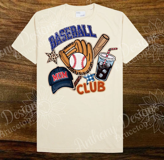 Baseball Mom Club shirt