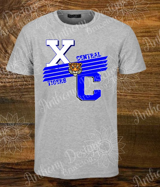Cross Country Tigers  school spirit shirt
