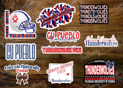 Colorado inspired Vinyl Stickers