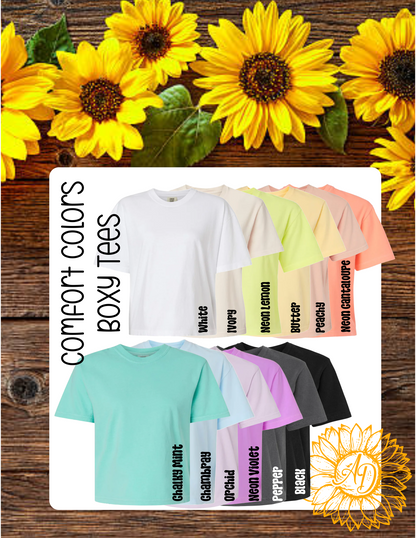 UT Martin Boxy Tee Preppy Shirt