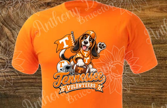 Disney inspired Smokey Tennessee Vols  school spirit inspired designed shirt