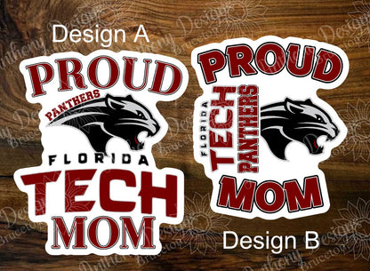 Proud College/University Parents Stickers