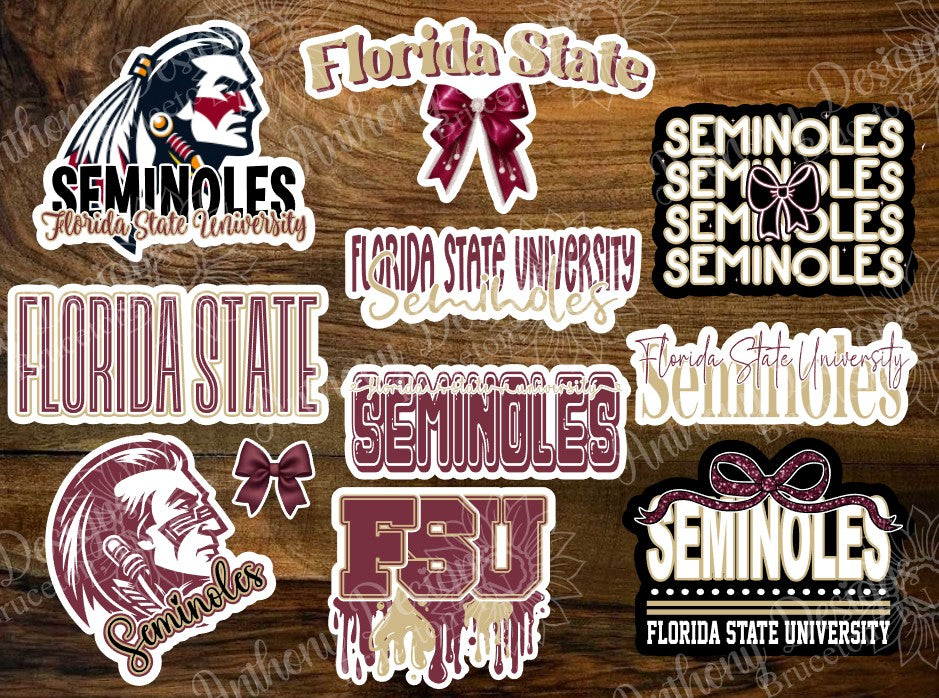 Florida inspired Vinyl Stickers