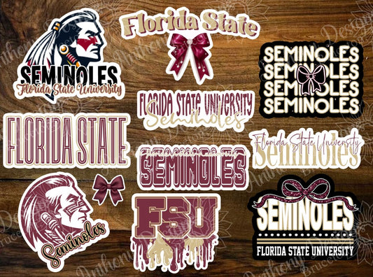 Florida inspired Vinyl Stickers