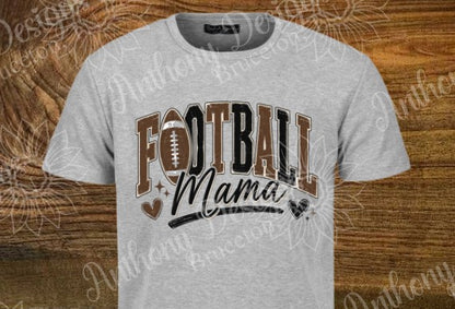 Football Mama designed shirt