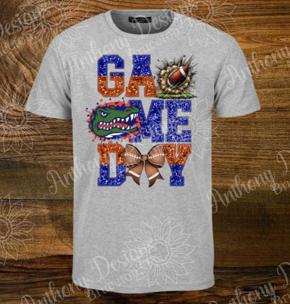 Florida Game Day Gators inspired shirt