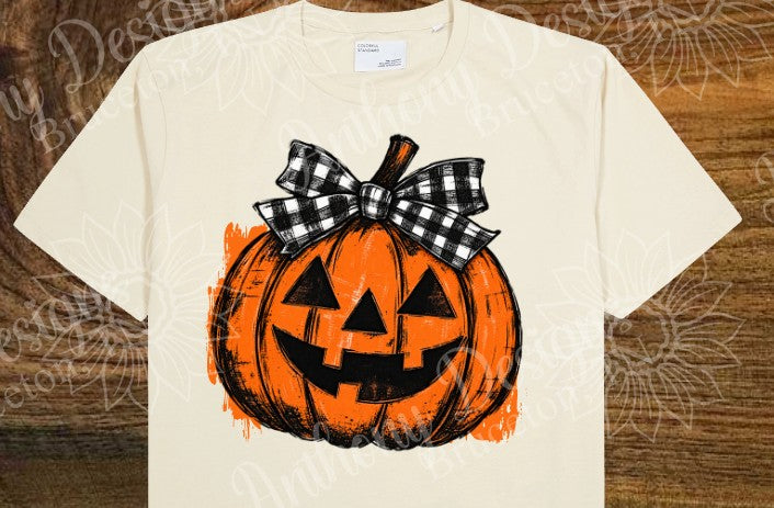 Jack o Lantern Pumpkin   Halloween inspired designed shirt