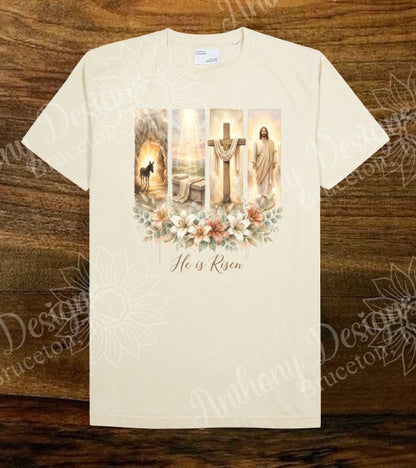 He has Risen   Christian Easter shirt