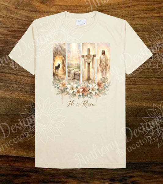 He has Risen   Christian Easter shirt