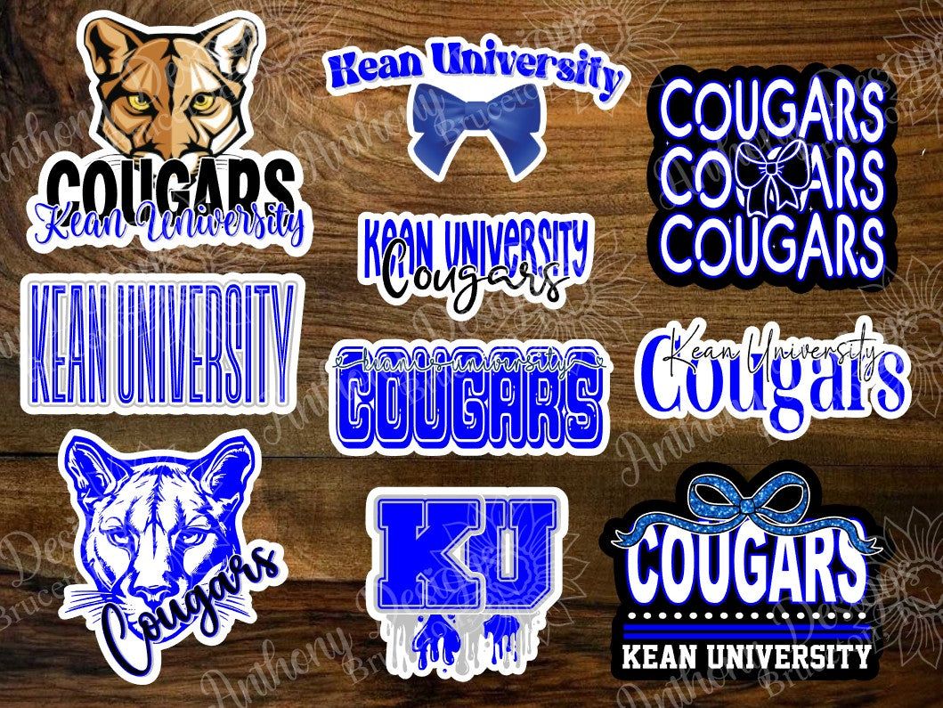 Kean inspired Vinyl Stickers