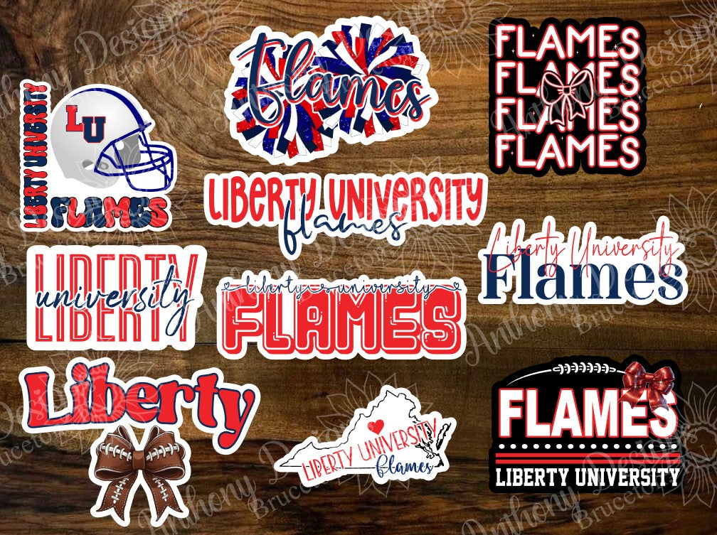 Liberty inspired Vinyl Stickers