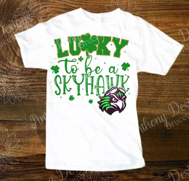 Lucky to be a Skyhawk. UT Martin inspired designed shirt
