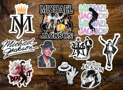 Michael Jackson vinyl stickers