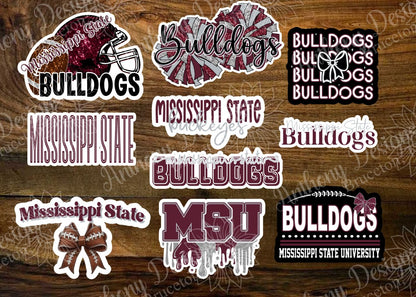 Mississippi inspired Vinyl Stickers
