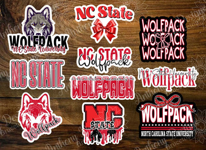 North Carolina inspired Vinyl Stickers