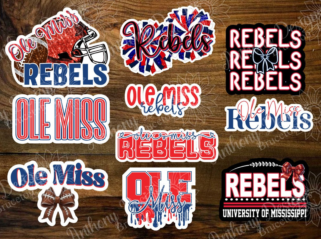 Mississippi inspired Vinyl Stickers