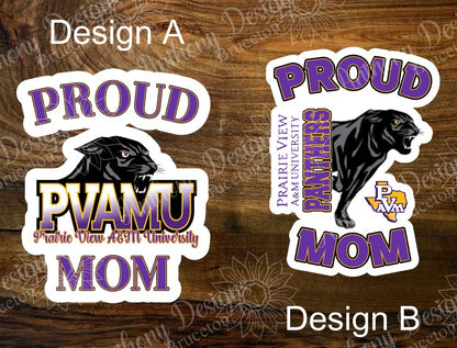 Proud College/University Parents Stickers