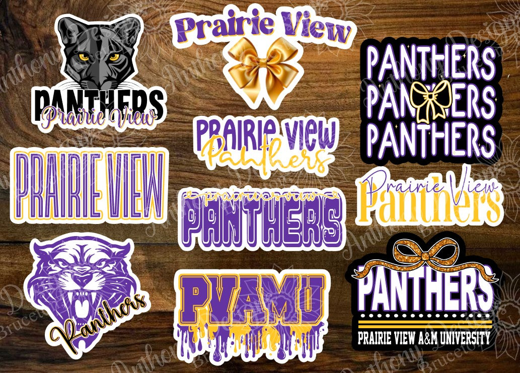 Prairie View inspired Vinyl Stickers
