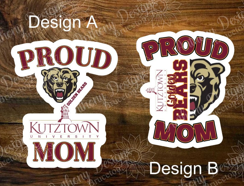 Proud College/University Parents Stickers