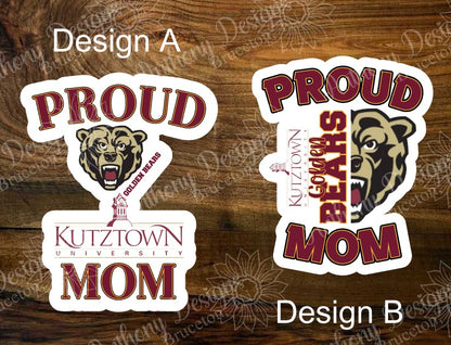 Proud College/University Parents Stickers