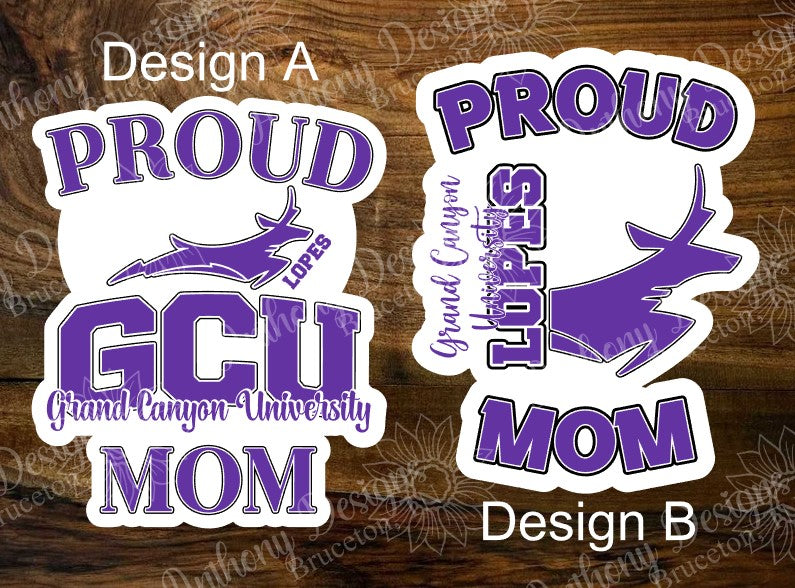 Proud College/University Parents Stickers