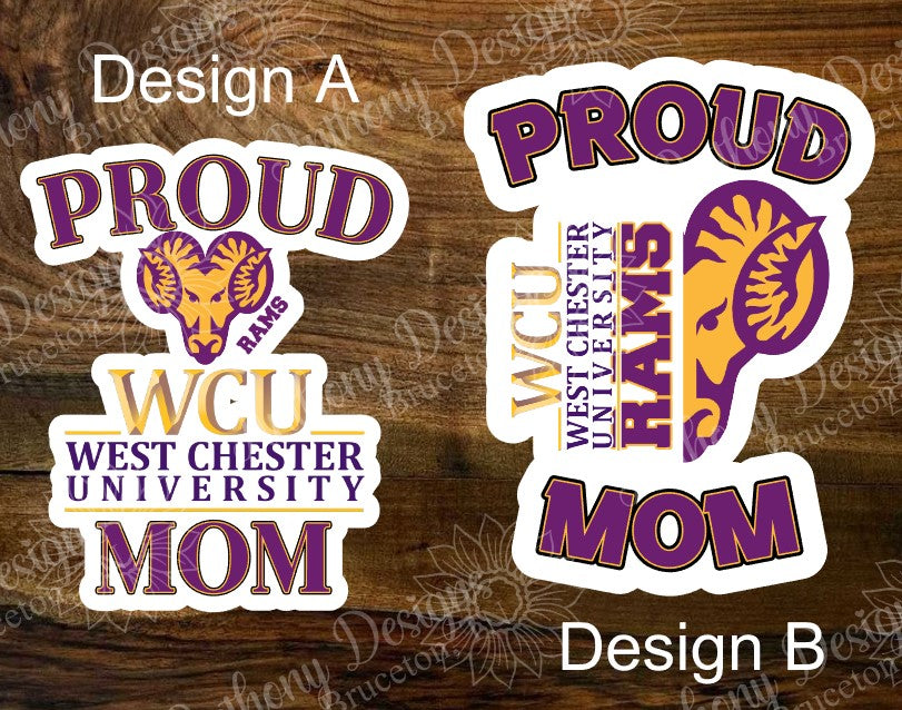 Proud College/University Parents Stickers