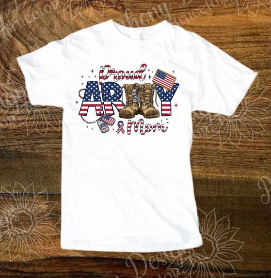 Proud Army Mom shirt