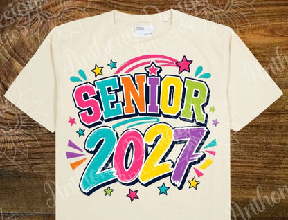 Senior Class of 2027  designed shirt