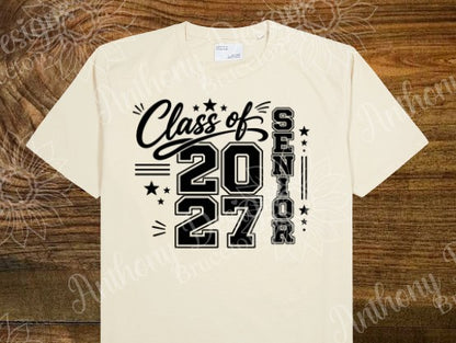 Senior Class of 2027  designed shirt