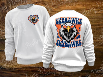 Skyhawks. UT Martin inspired designed shirt
