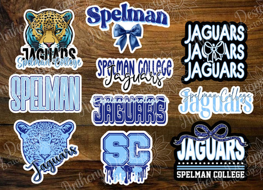 Spelman inspired Vinyl Stickers