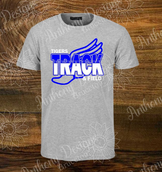 Track and Field Tigers  school spirit shirt