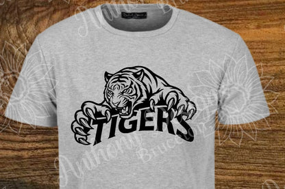 Tigers roar mascot designed shirt