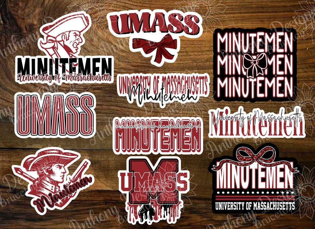 Massachusetts inspired Vinyl Stickers