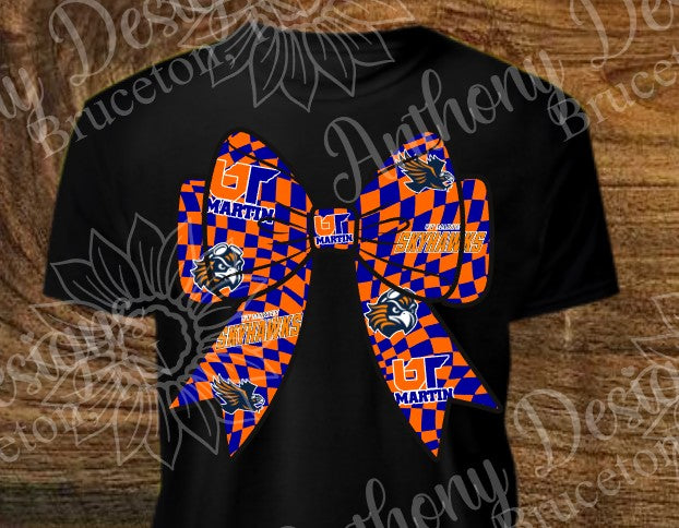 UT Martin coquette bow design School Spirit shirt