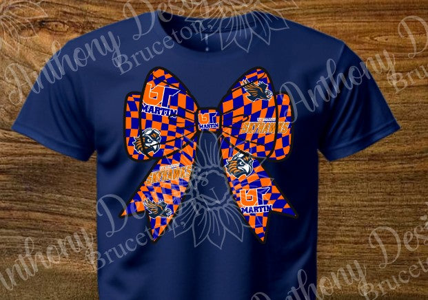 UT Martin coquette bow design School Spirit shirt