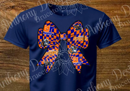 UT Martin coquette bow design School Spirit shirt