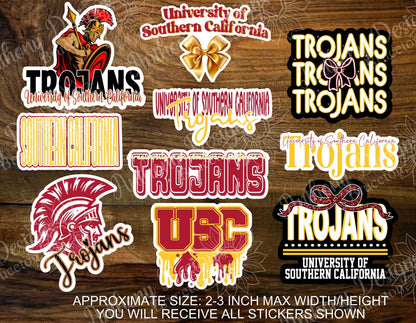 Southern California inspired Vinyl Stickers