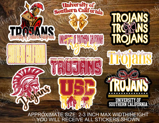 Southern California inspired Vinyl Stickers