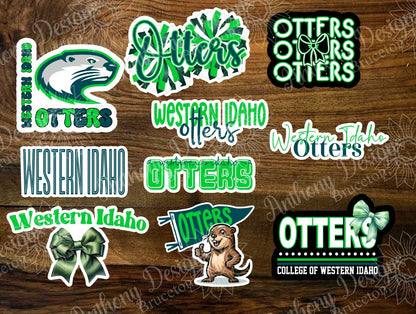 Western Idaho inspired Vinyl Stickers