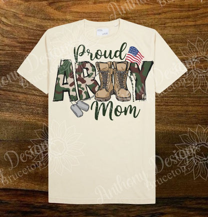 Proud Army Mom shirt