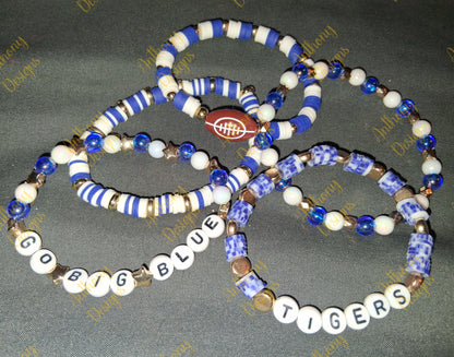 Tigers stacker set of 5 Bracelets