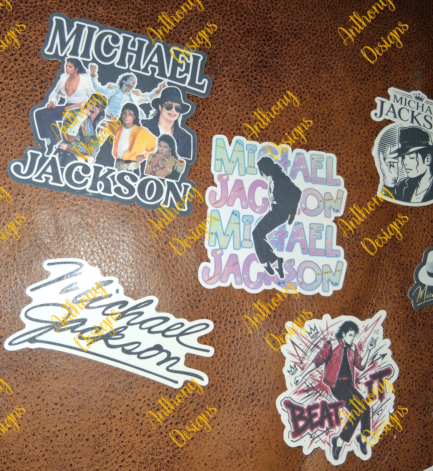 Michael Jackson vinyl stickers