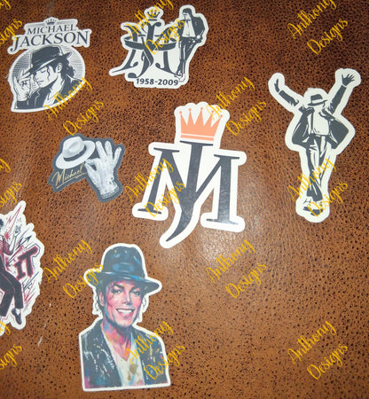 Michael Jackson vinyl stickers