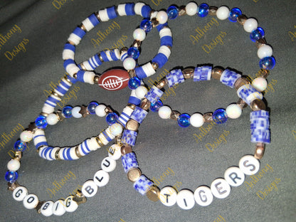 Tigers stacker set of 5 Bracelets
