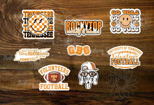 Tennessee inspired Vinyl Stickers