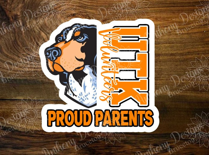 Proud College/University Parents Stickers