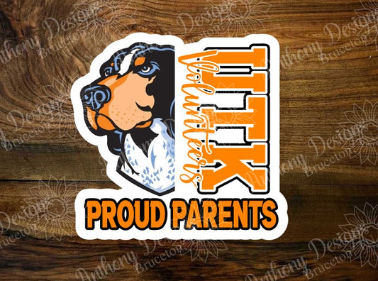 Proud College/University Parents Stickers
